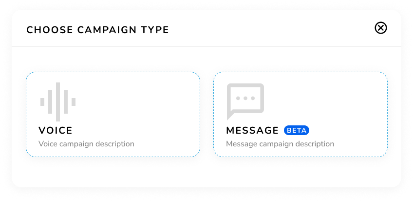 Campaign - Add Campaign Popup