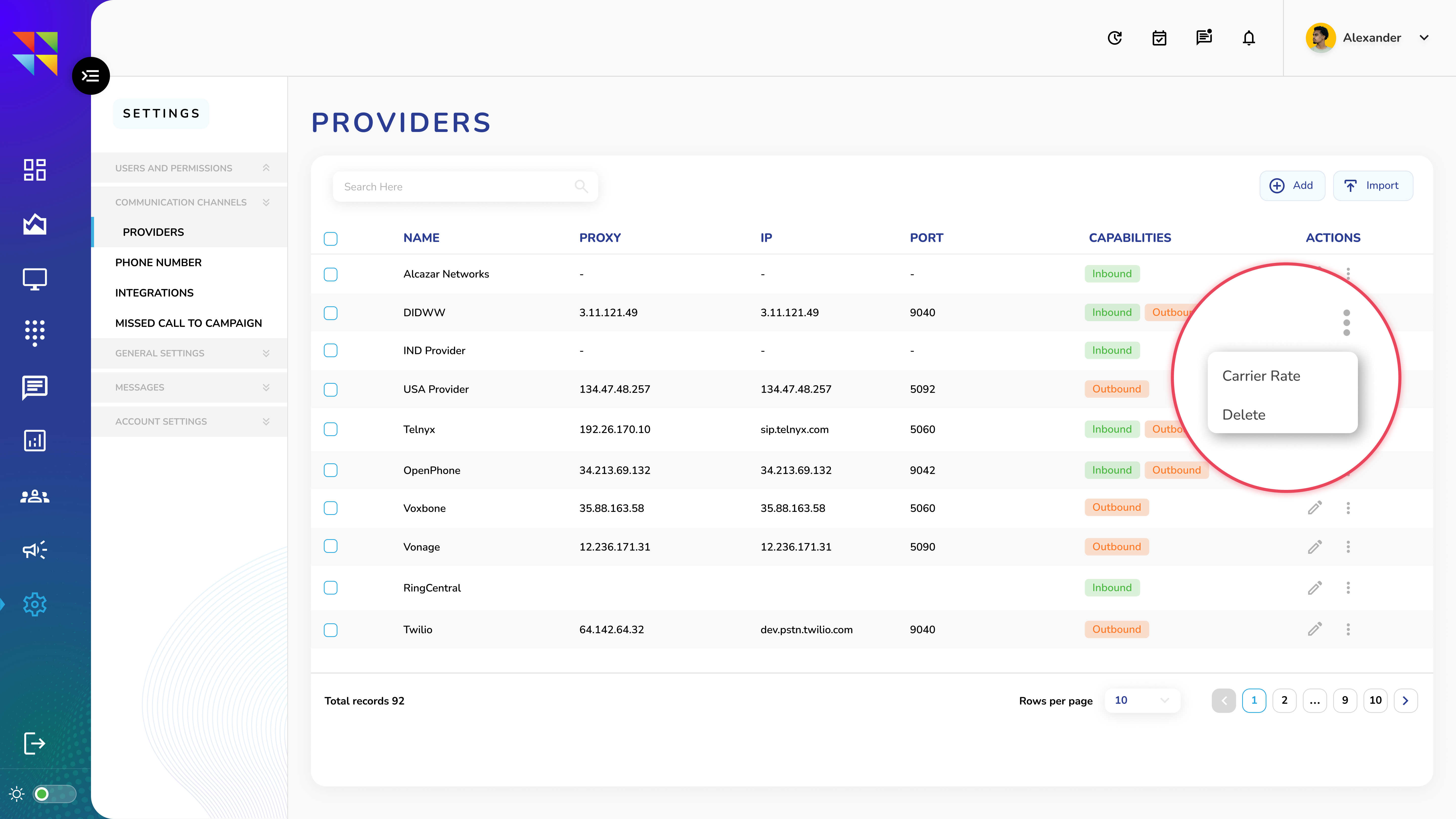 Settings-Providers